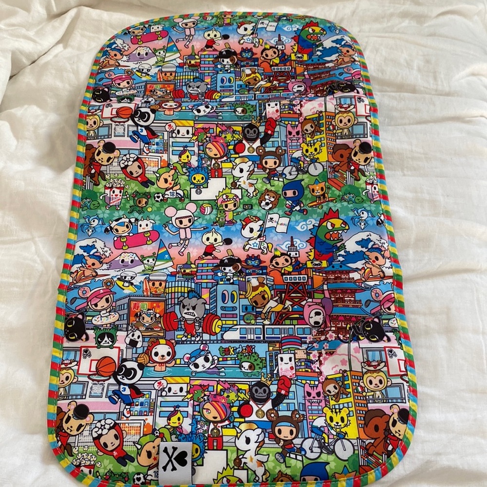 Jujube Changing Pad- Retired Tokidoki Team Toki Print